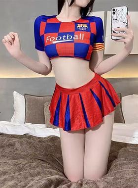 Sexy lingerie swimsuit seduction cheerleading sexy football