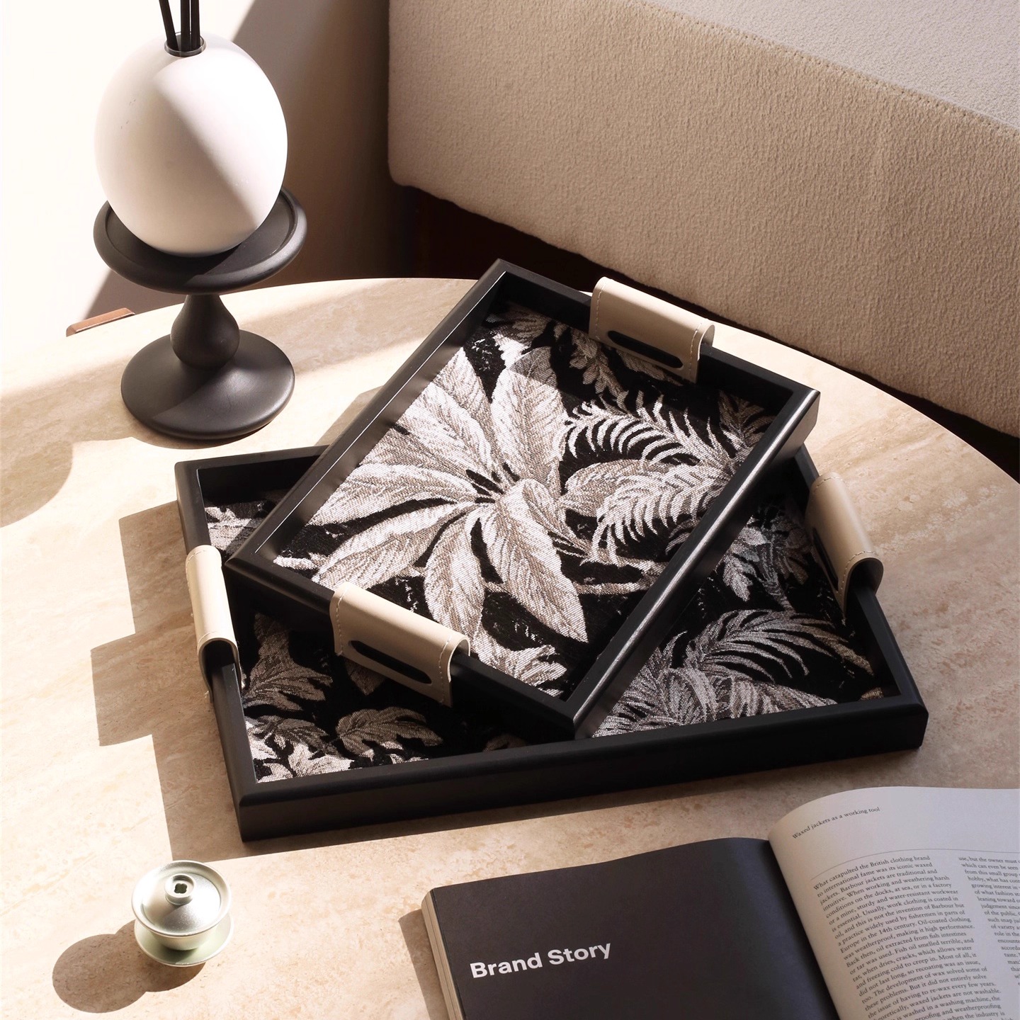 中古风钥匙收纳盒玄关首饰托盘