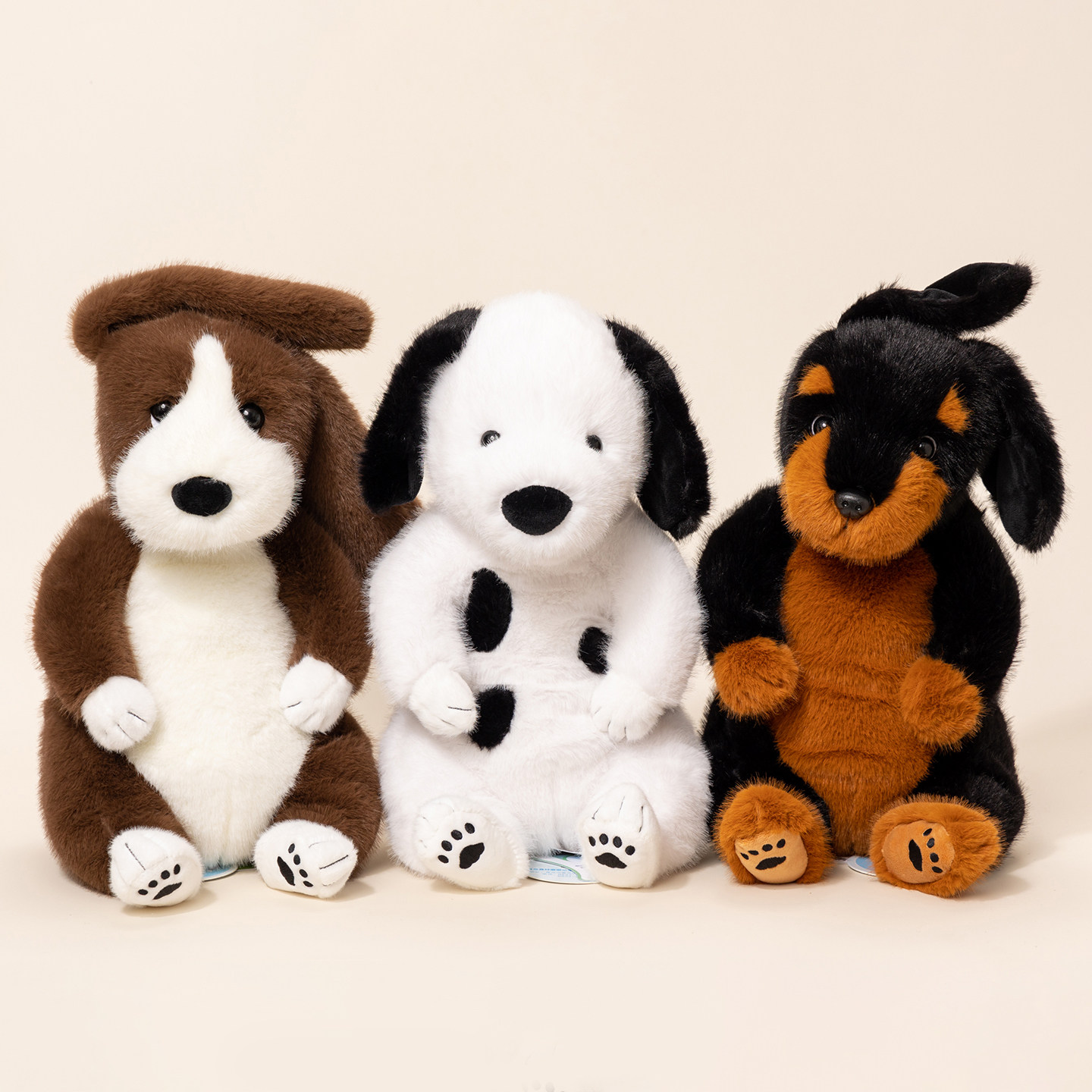 正版仿真小狗玩偶毛绒玩具狗狗公仔送男女生朋友闺蜜儿童生日礼物