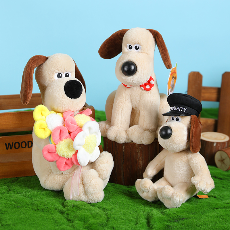 正版英国Gromit掌门狗公仔