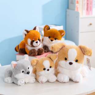 可爱狗狗玩偶生日礼物女生送女朋友闺蜜儿童孩子实用的小众高级感