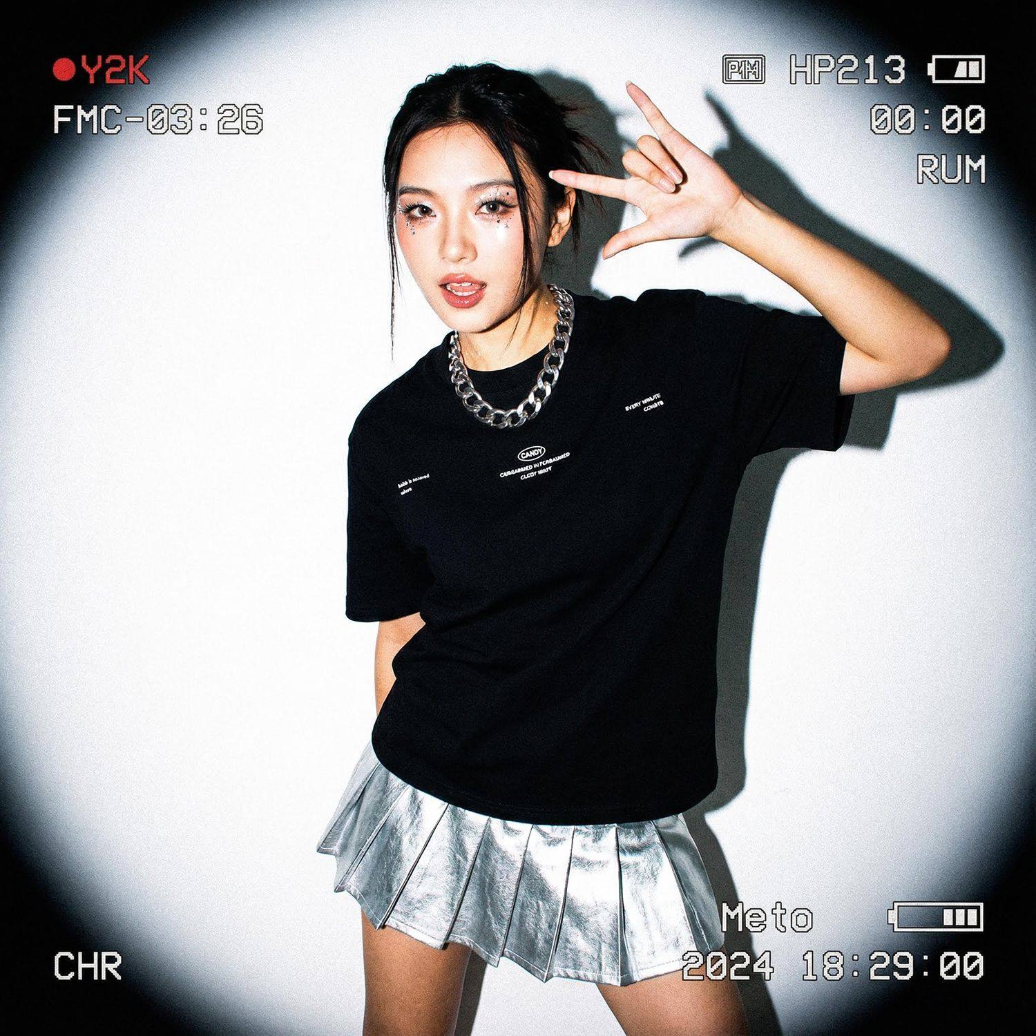 CANDYKNIFE基础小logo字母T恤纯棉短袖男女美式街头宽松中性上衣,男装,T恤,淘宝优惠券,粉丝福利购,淘宝优惠卷