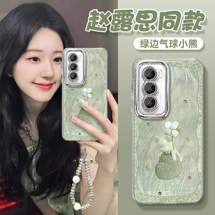 ace3超薄2 12女11新款 气球小熊适用OPPOReno12手机壳11闪粉镜头10羽纱纹9保护套pro 硅胶findx7全包6防5摔1