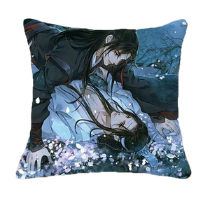 陈情令十字绣2023新款线绣蓝忘机魏无羡卡通抱枕手工小件diy刺绣