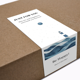 gytz7732旭日东升夕阳晚霞山水鎏金大海金色太阳不干胶贴纸封口贴