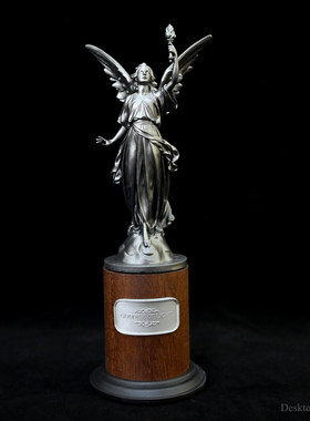 龙飞兔舞 桌面摆件 205MM  光明女神摆件 树脂摆件LTCP-435/3D