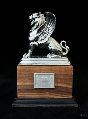 龙飞兔舞 140MM 桌面装饰品树脂摆件  欧洲飞狮摆件 LTCP-409/