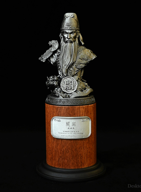 龙飞兔舞 全高160MM 家居摆件 三国志五虎上将 关羽 LTCP-529/