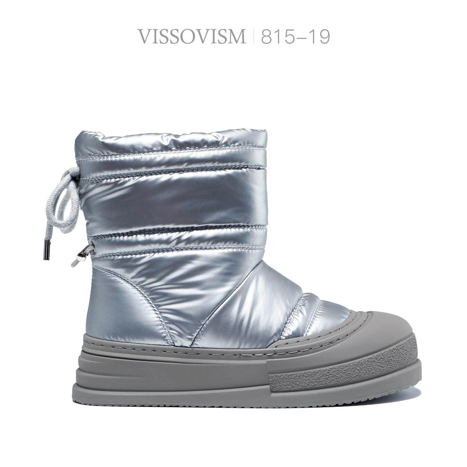 VISSOVISM加厚防水羽绒厚底保暖短靴 815-19