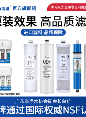 乐博维滤芯适配沁园净水器滤芯QR-RL-502D(S) RF-504A/C/D净水机