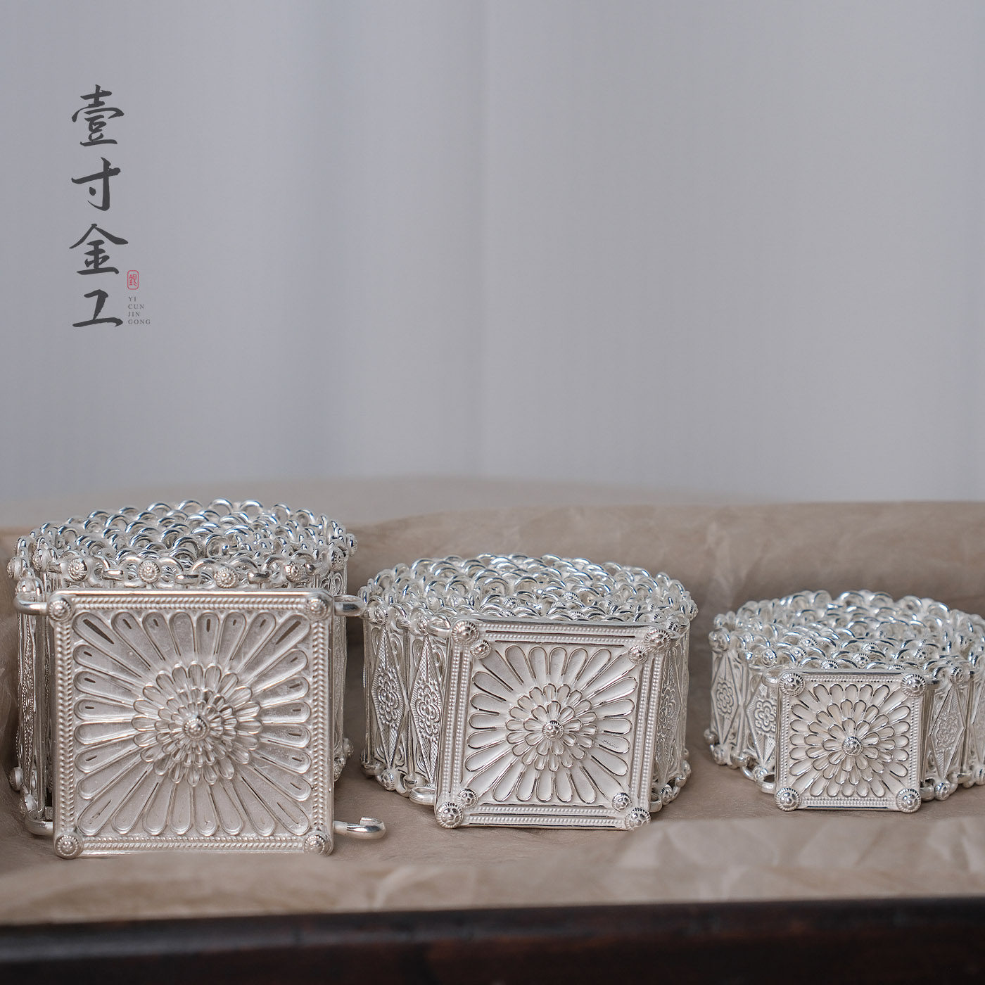 花丝银腰带999纯银西双版纳同款傣族银腰带云南雪花银手工腰带女