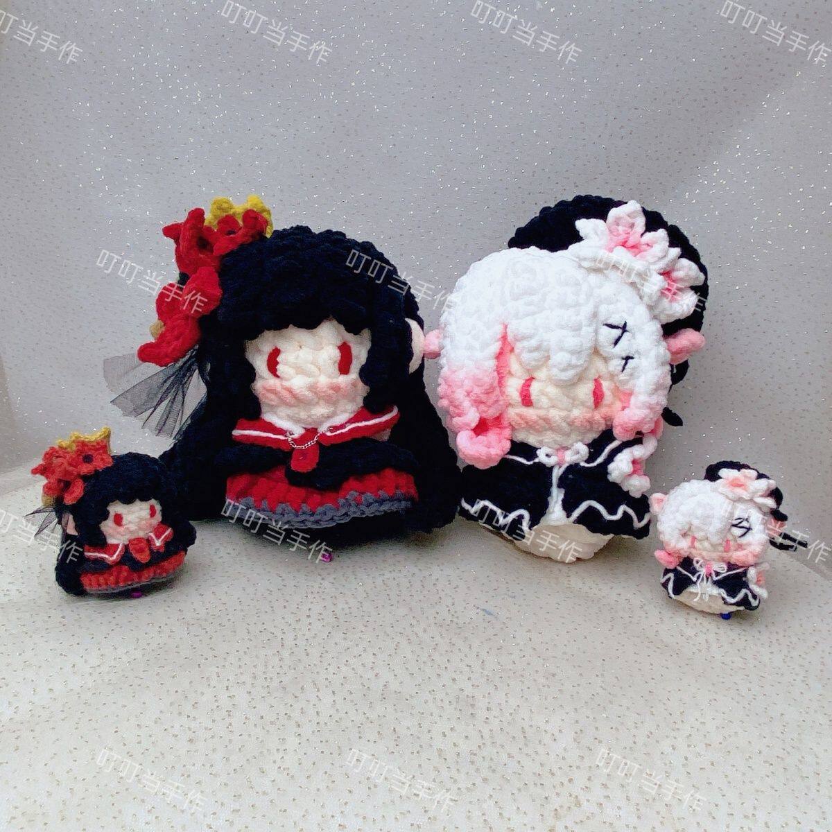 成品魔法少女的魔女审判二阶堂希罗樱羽艾玛毛线钩织软糖挂件摆件