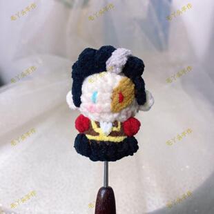 英雄联盟LOL双城之战希尔科蔚金克丝软糖手工钩织玩偶摆件钥匙扣