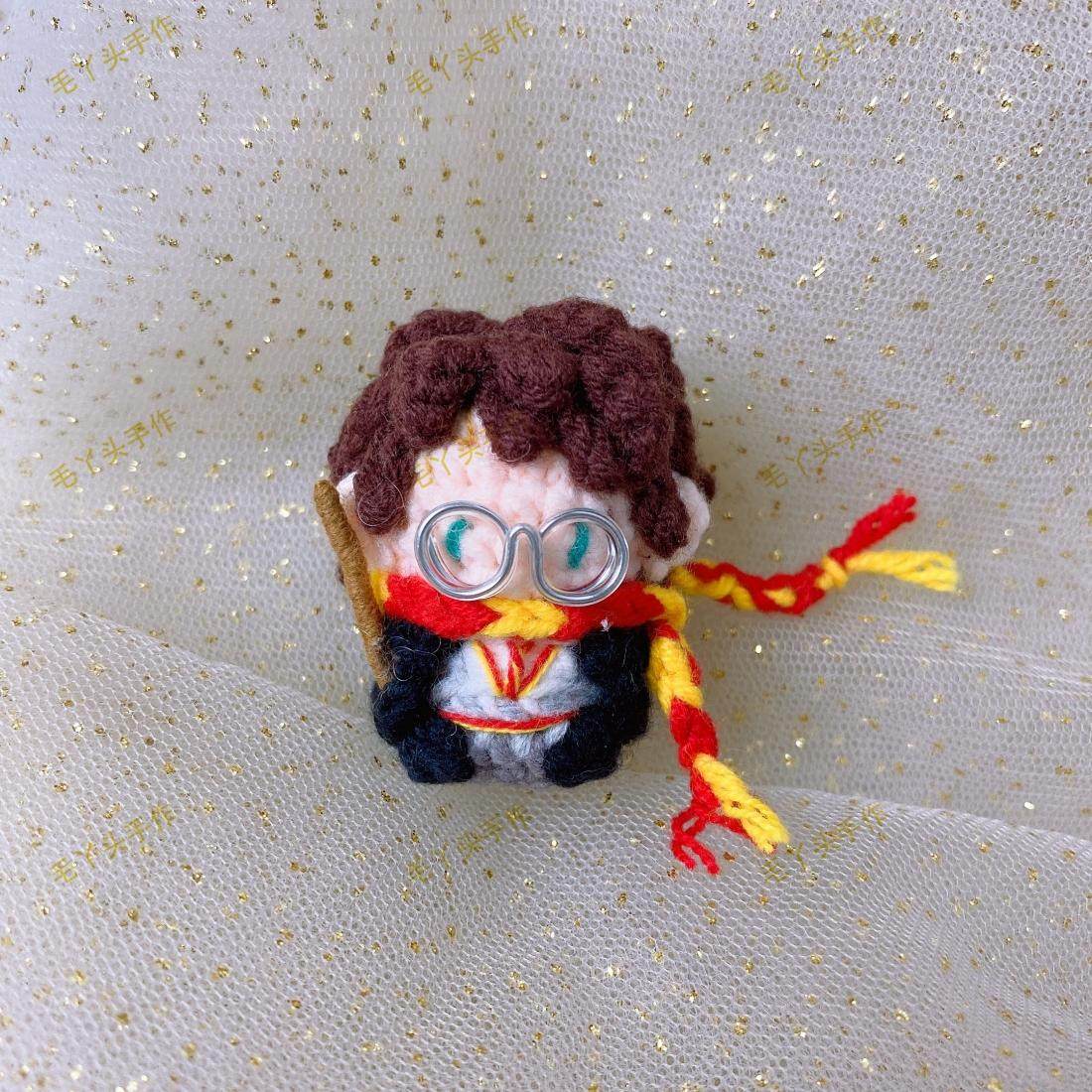 成品哈利波特周边软糖手工毛线钩织学生书包可爱挂件礼物钥匙扣,服饰配件/皮带/帽子/围巾,DIY编织材料包,淘宝优惠券,粉丝福利购,淘宝优惠卷