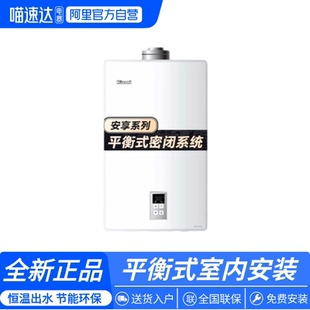 林内平衡式 U55ARF浴室开放厨房专用水伺服 燃气热水器16U22ARF