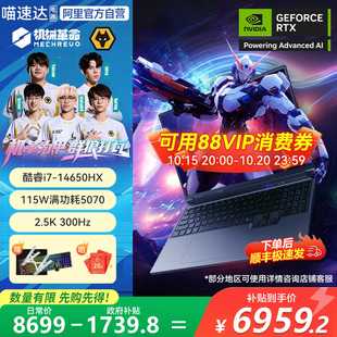 模具2025官方旗舰 60震撼上市 5070ti16英寸独显极光X同款 5060 RTX5070 酷睿i9 旷世X 机械革命 5070