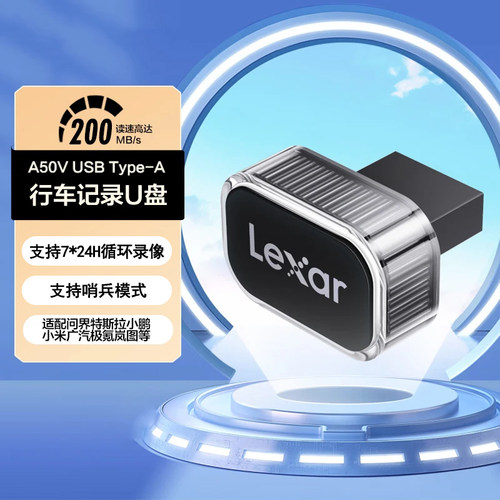 雷克沙车载U盘行车记录循环录像A口贴合车机适合特斯拉小鹏小米等