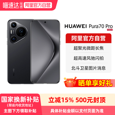 【晒单享好礼 国家补贴15%】HUAWEI/华为 Pura 70 Pro超高速风驰闪拍 超聚光微距长焦 鸿蒙智能旗舰手机-178