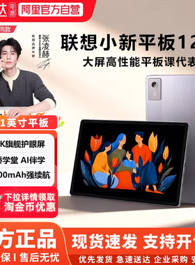 联想平板电脑小新12.1英寸2.5K护眼超清大屏影视直播娱乐王者吃鸡学习小初高网课AI教育官方旗舰正品192