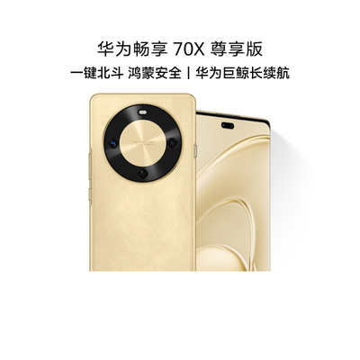【自营】新品 华为畅享 70X 尊享版 6100mAh华为巨鲸长续航 麒麟8000芯片华为官方旗舰店鸿蒙智能