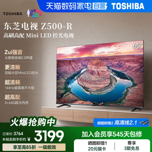 东芝65英寸电视Z500QF-R