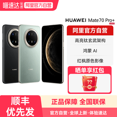 【阿里官方自营】HUAWEI/华为 Mate 70 Pro+ 鸿蒙AI 高亮钛玄武架构 红枫原色影像 新品旗舰手机-178
