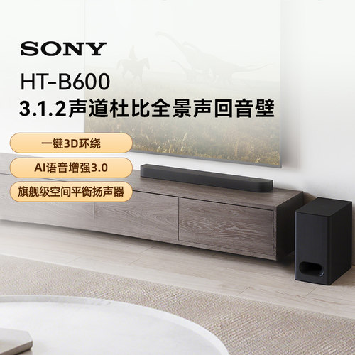 索尼（SONY）HT-B600 无线蓝牙音箱 3.1.2声道杜比全景声音响 133