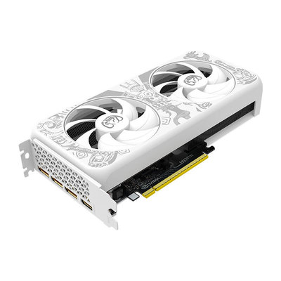 电竞叛客 RTX5060/ti 8G 全新电竞游戏台式电脑独立白色显卡 355