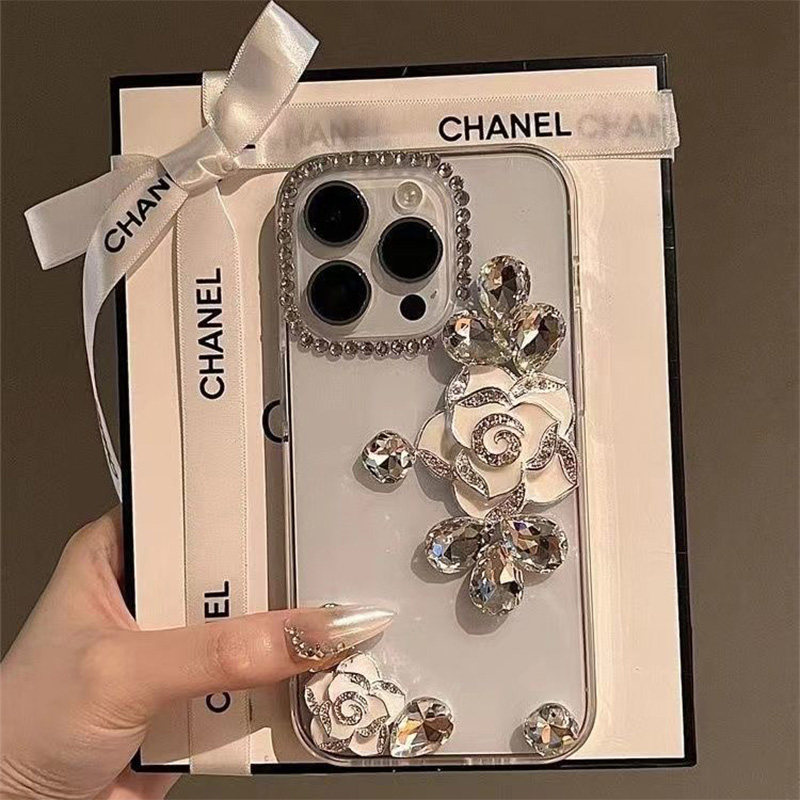 ins风山茶花适用oppor17手机壳r15x立体r11splus花朵r11s闪钻r9钻石r9plus韩系r7s简约r17pro硅胶oppo软壳女p