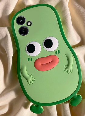 适用华为荣耀400手机壳300pro卡通200立体100绿色90gt牛油果80表情x70可爱60丑萌v40趣味x40硅胶honor软壳女p