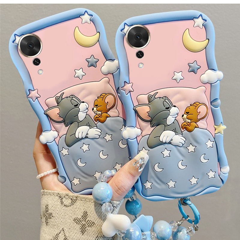 手机壳硅胶卡通动漫星星月亮汤姆猫杰瑞鼠