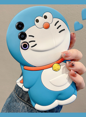 适用魅族21pro手机壳21卡通20pro立体20蓝色18s哆啦A梦18x可爱18叮当猫17趣味note16pro动漫noto16硅胶meizu