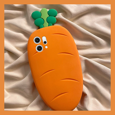 适用opporeno14手机壳reno13pro+卡通reon12立体11胡萝卜10可爱9个性8创意7se趣味6新款5硅胶4十oppo软壳女生