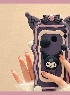 适用vivou3手机壳y5s卡通y9s立体y3库洛米u3x可爱z5趣味y7s紫色z6个性z5x创意z3i硅胶nex3s软壳vivo手机套女