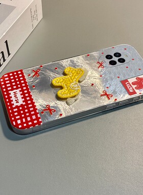 2026刺绣小马适用华为nova15手机壳nove14活力版13ultra新年12pro红色11se带10z挂件2plus挂绳7i卡通3e立体9