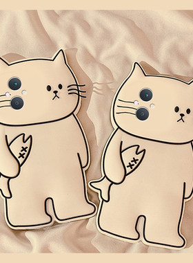 适用oppoa5手机壳a5pro白色a97立体a3活力版a93s线条a91小猫a56卡通a72小鱼a58趣味a11x创意a2硅胶oppo软壳女