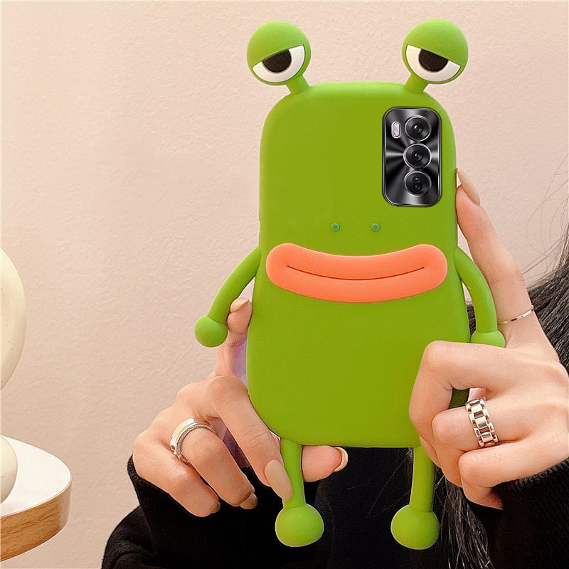 手机壳硅胶搞怪丑萌赵露思同款香肠嘴青蛙