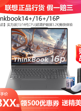 联想Thinkbook16P 2024高性能游戏本3D建模制图设计师笔记本电脑