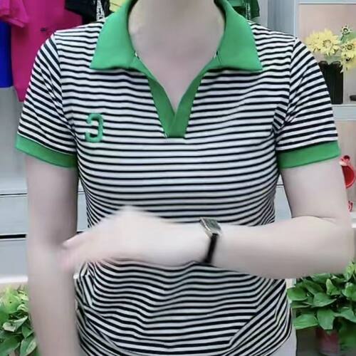 特价版淘宝断码品牌女装限时秒杀富女装短袖妈妈夏装2023新款夏季