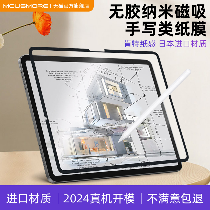 书写类纸膜纳米框贴全贴合可水洗