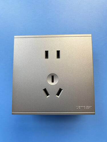 王邦暗装双开双控开关插座家用86型金两开二位双连双联灯电灯开关