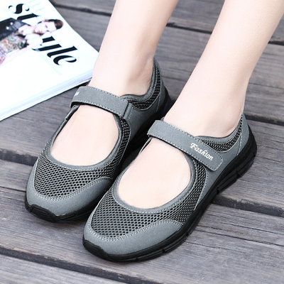 2022 Very Good New Women Flats  Spring Summer Ladies Mesh Fl