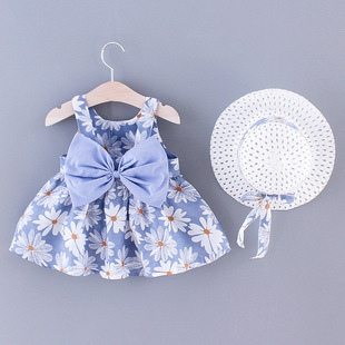 2021 New Fashion Baby Girl Dresses Princess clothing Cute 2p