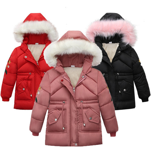 Autumn Winter Girls Jackets Keep Warm Thickening Comfortable