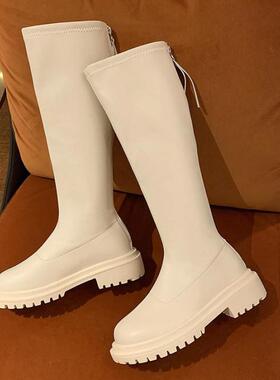 2022 Winter Long Brand Women's Boots Knee High Luxury Chelse