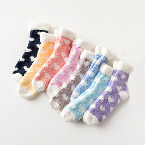 Candy Warm Lady Heart Cute Winter Kawaii Thick Casual Women