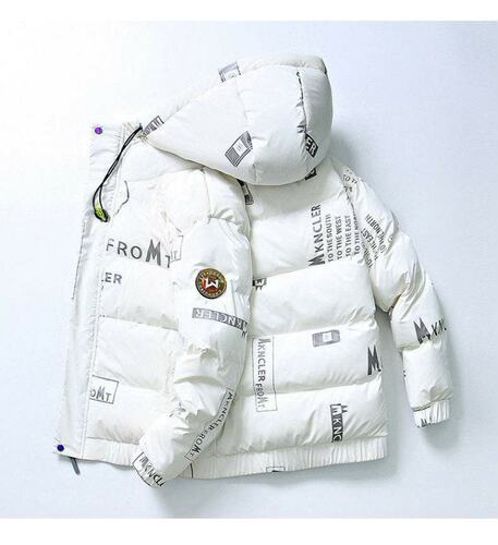 N fashionMe autumn winter white duck down jacket short versi