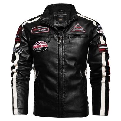 New Motorcycle Jacket For Men In Autumn/Winter  Fashion Casu