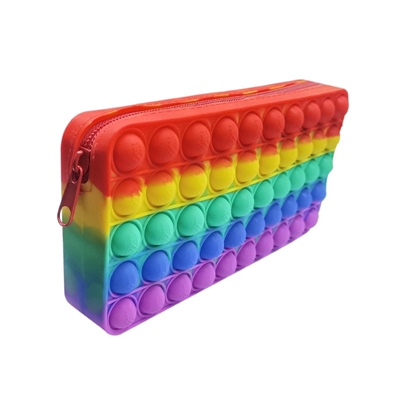 Antisss Pops Fidget Toy Bag Push Its Bubble Pencil Case Chil