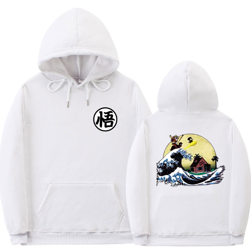 Multiple styles hoodie sweatshirt men Print Turtle Goku pole